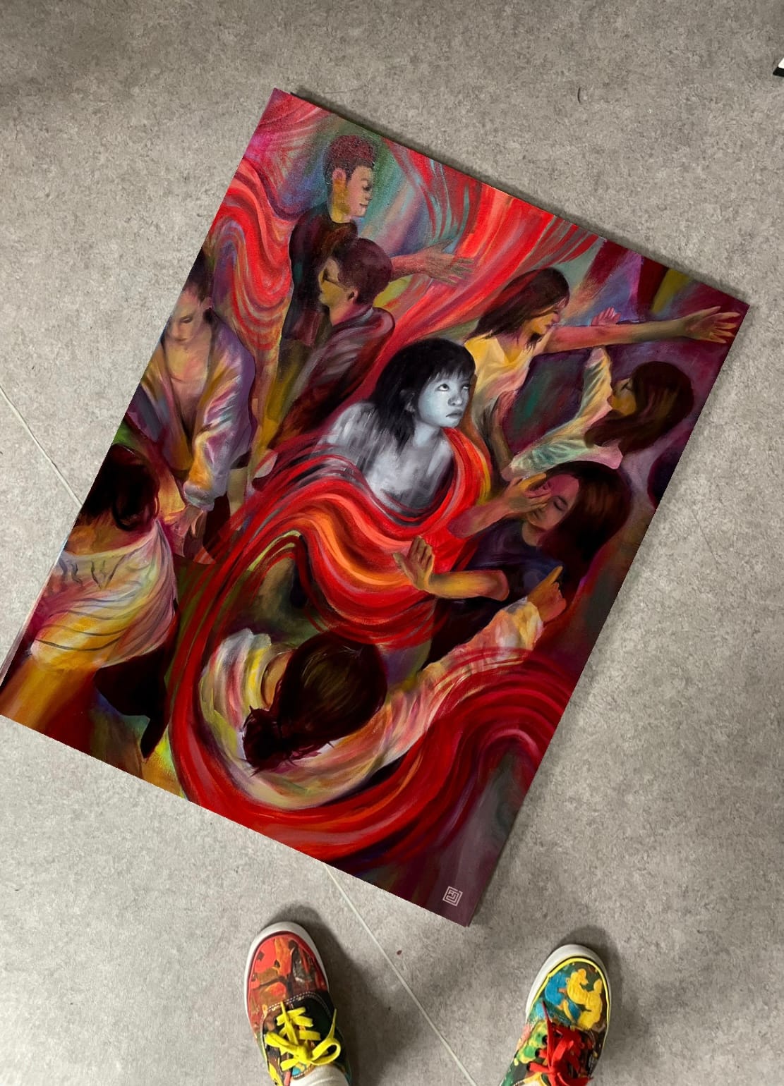 "Continue in/on Changing" Print