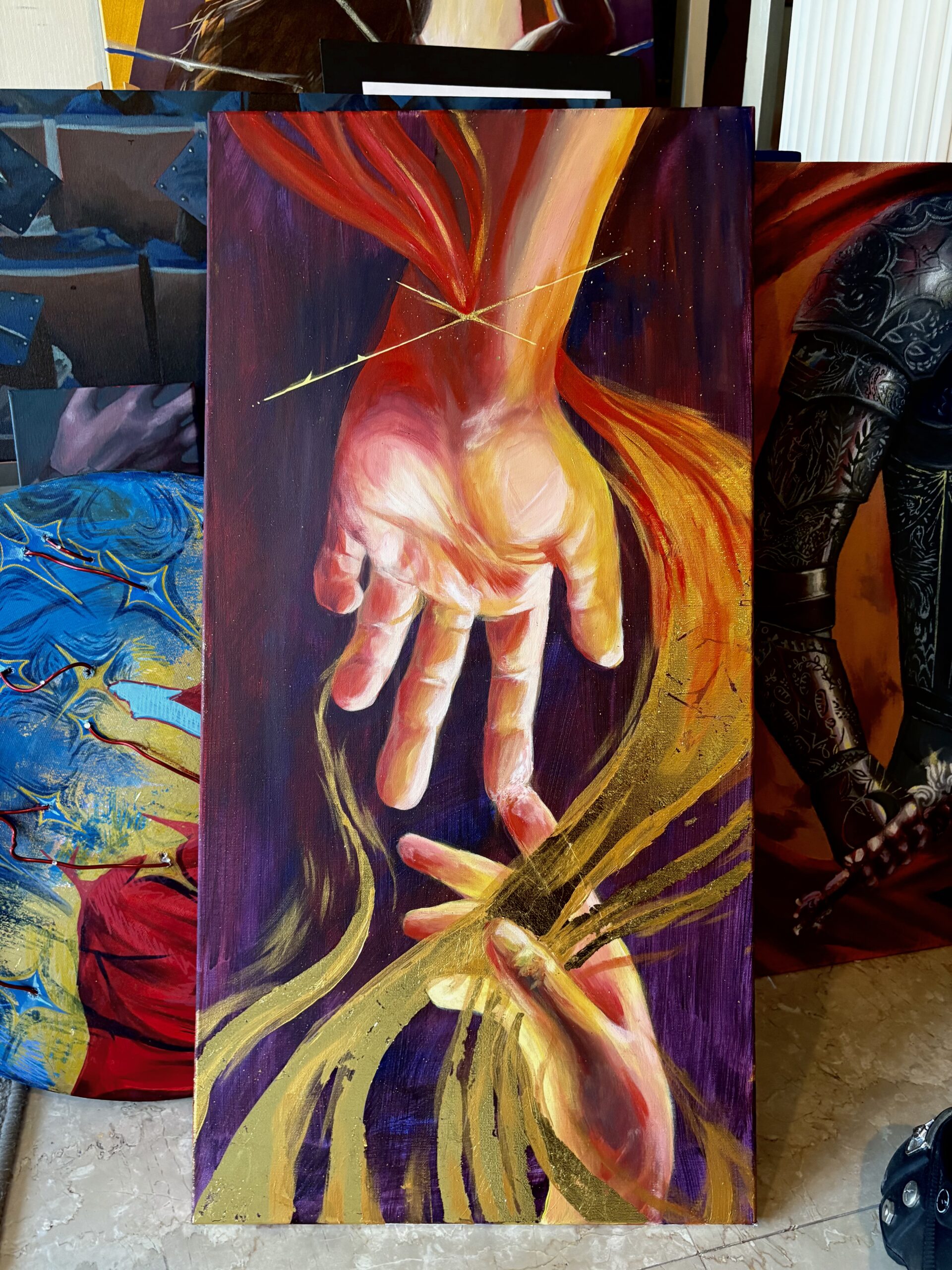 "The Touch that Saves" Print