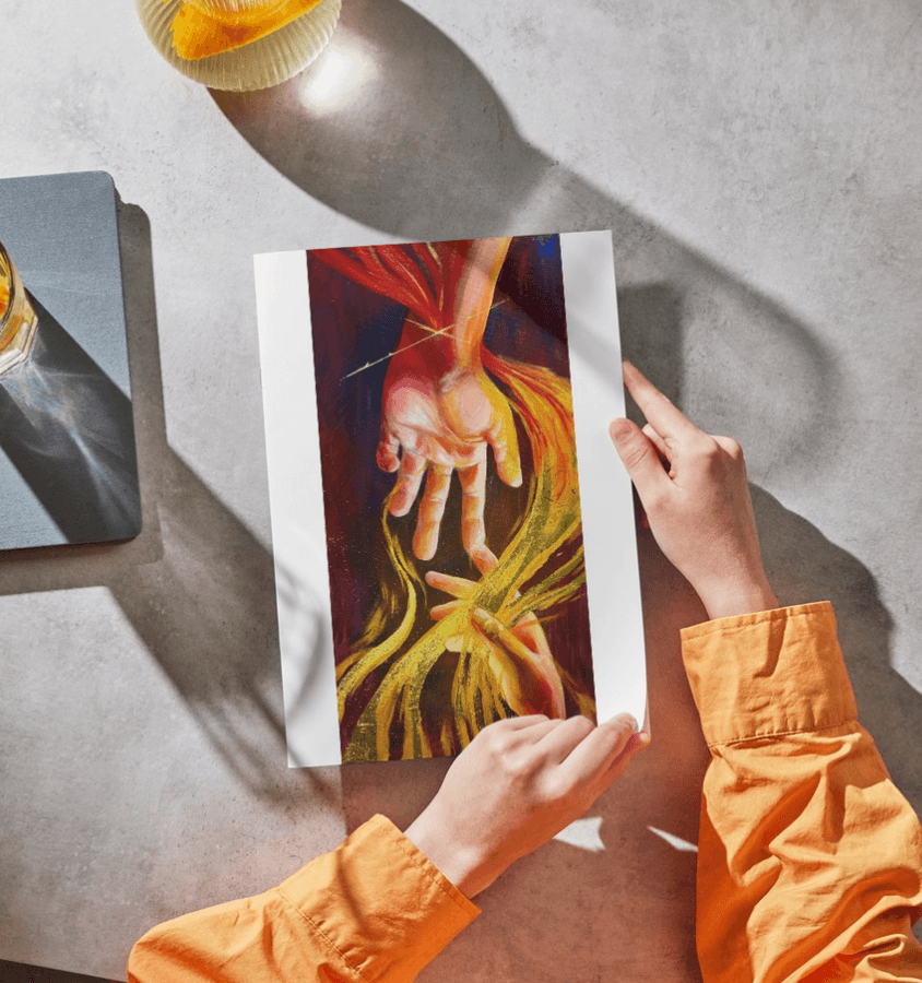 "The Touch that Saves" Print - Image 4