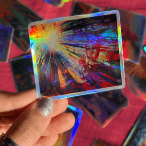 "Ambassadors" Holographic Sticker