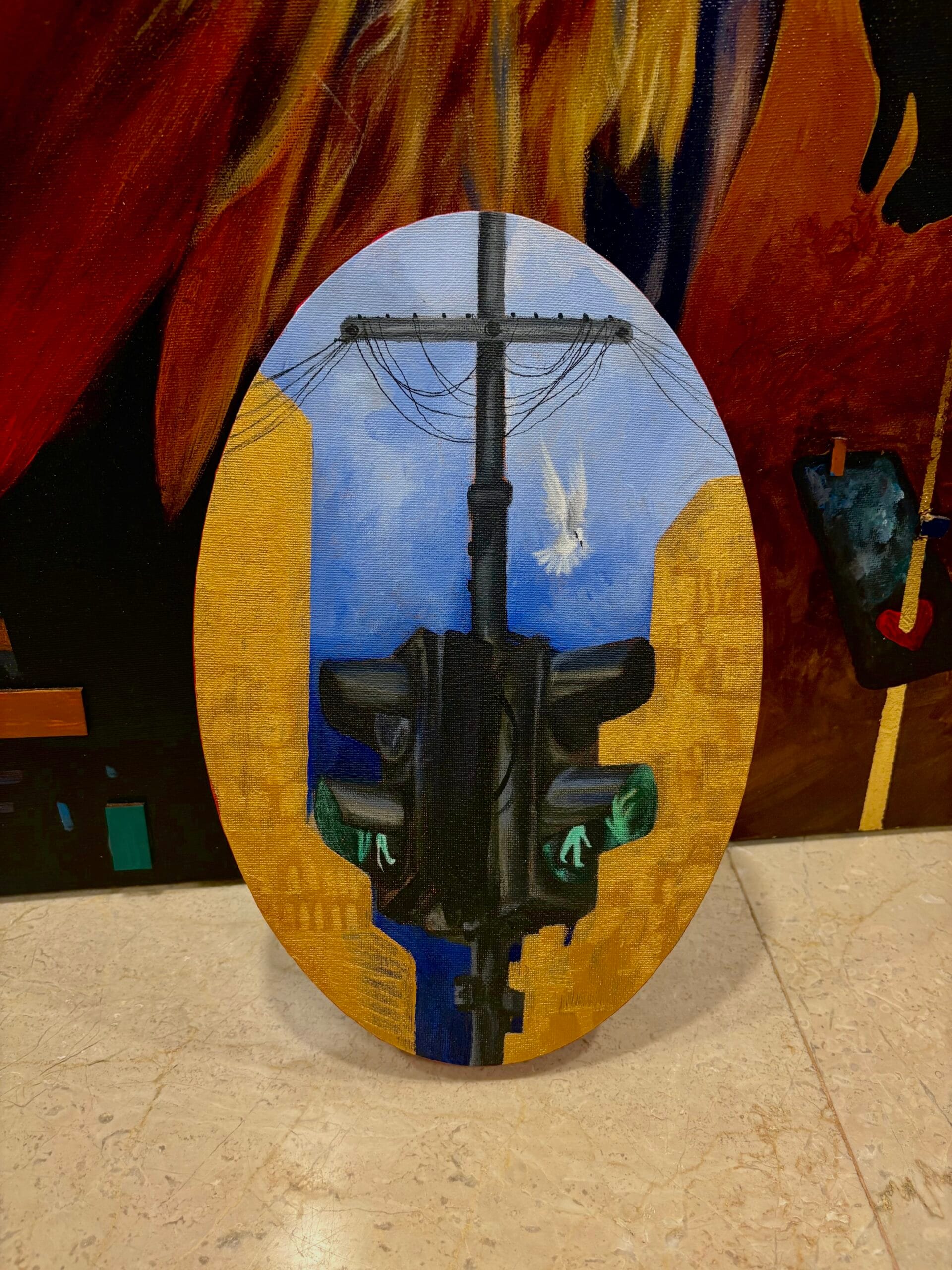 "Misplaced gold/God" Print
